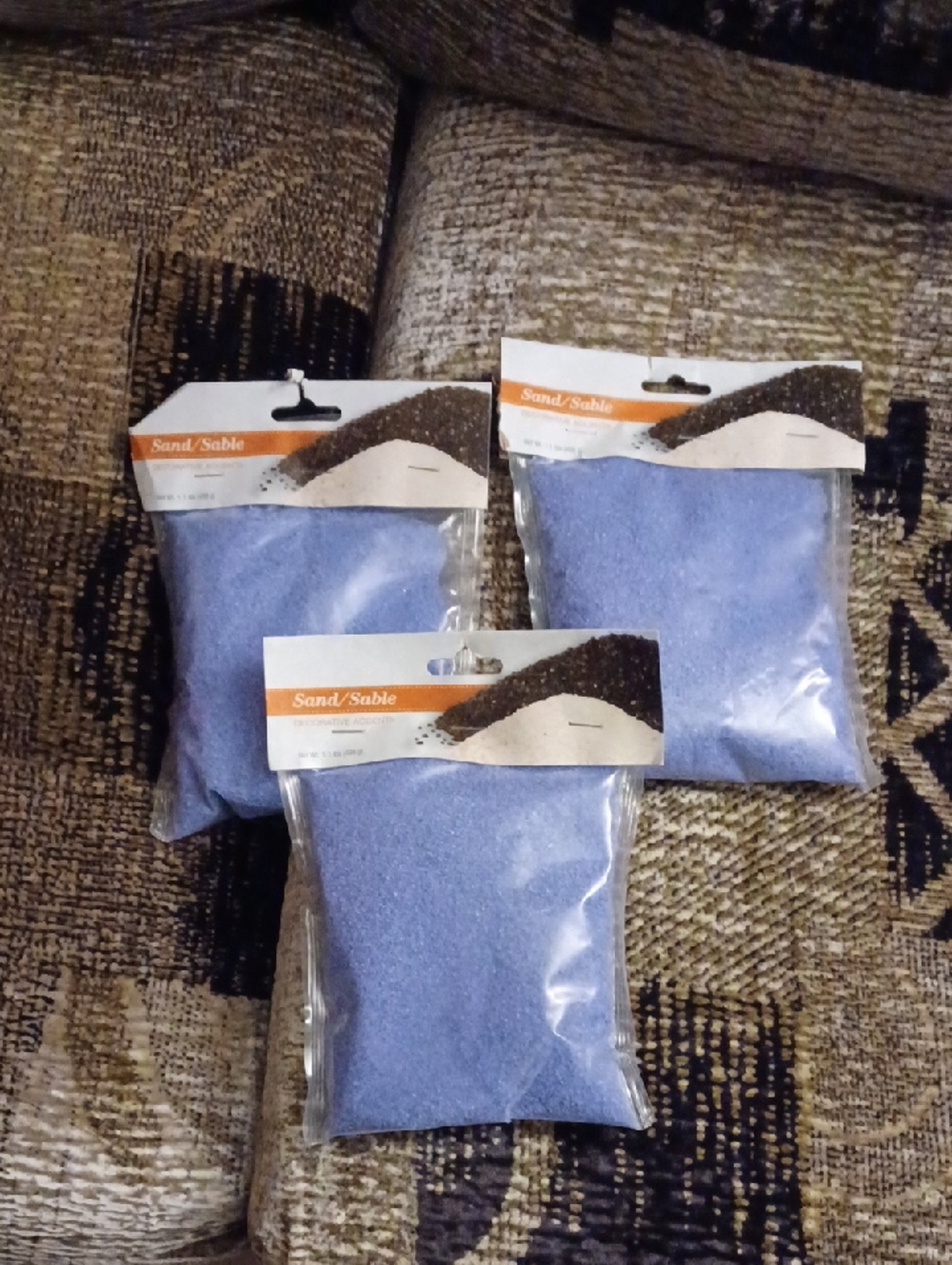 4/$30 New Blue Sand - Decorative Accent (3 Sealed Bags)